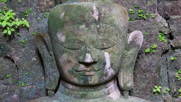 Immagine di Buddha in Mrauk U, Myanmar — Foto Stock