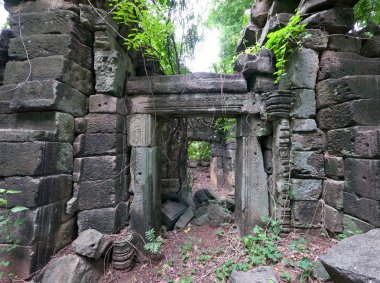 Kamboçya'da Banteay Chhmar Tapınağı