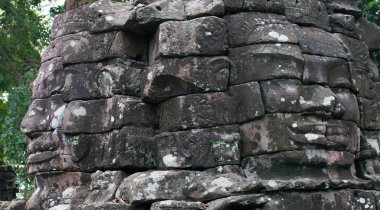 Kamboçya'da Banteay Chhmar Tapınağı