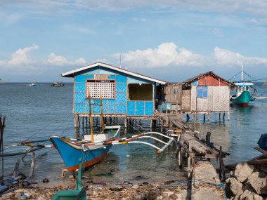 Filipinler balıkçı köyü