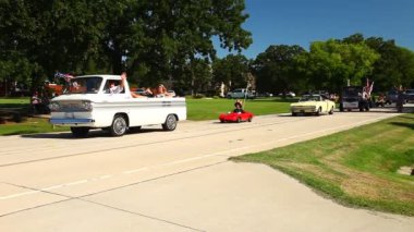 Dört Temmuz geçit Çift Kişilik Oak Texas.