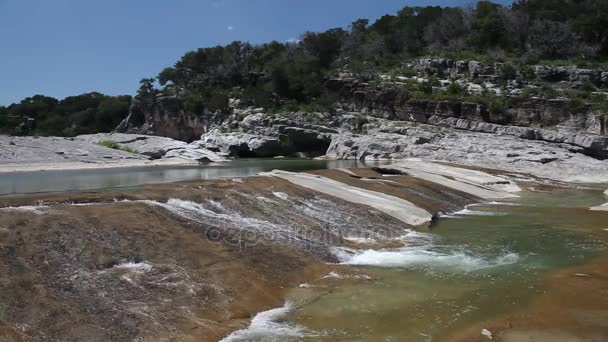Perdenales Falls State Park — Video Stock