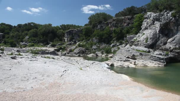 Perdenales Falls State Park — Stok video