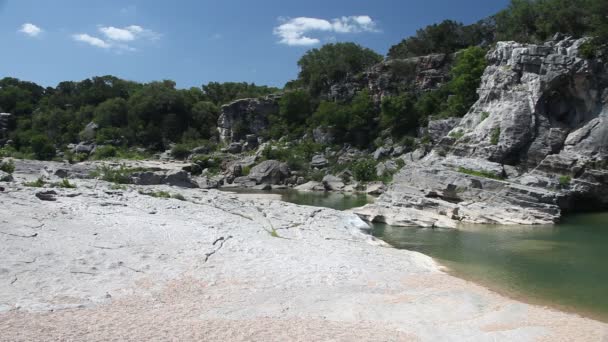 Parque Estatal Perdenales Falls — Vídeo de stock