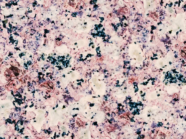 Bliska teksturę szlifowane powierzchnię kamienia granit rose — Zdjęcie stockowe