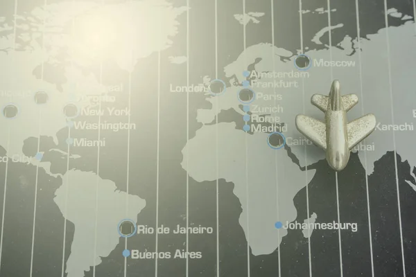 Flight schedules around the world