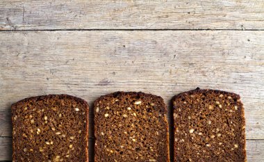 bütün tahıl brown ekmek.