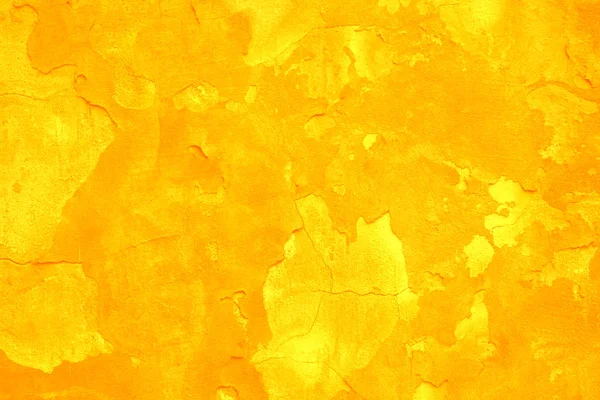 抽象的な黄色グランジ テクスチャ背景の壁 — ストック写真