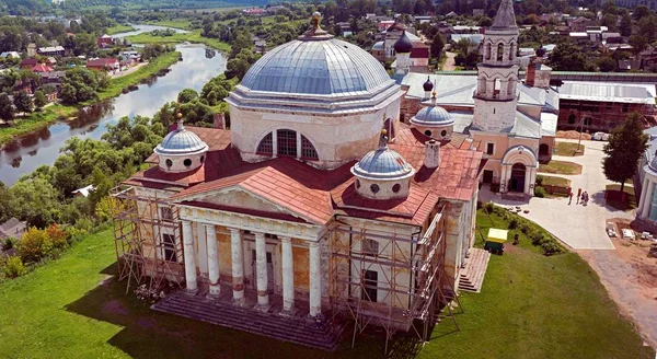 Monastère Borisoglebsky à Torzhok Photos De Stock Libres De Droits