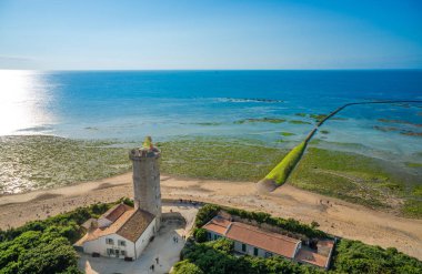 Ile de Re - ada, Charente-Maritime Fransa Batı noktası