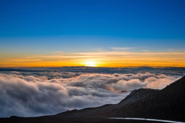 Sunrise, Haleakala Milli Parkı, Maui, Hawai'i