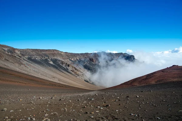 Kaldera sopky Haleakala, Maui, Havaj — Stock fotografie