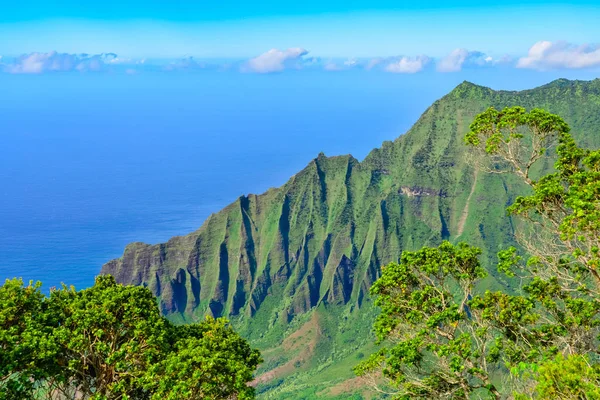 Napali pobřeží v Kauai, Havajských ostrovech — Stock fotografie