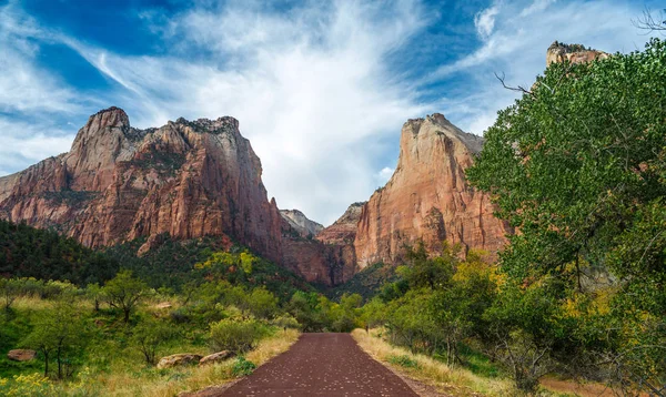 Parque Nacional de Zion, EE.UU. — Foto de Stock