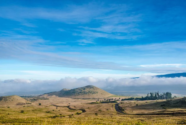 Utsikten från den Mauna Kea, Big Island, Hawaii, Usa Royaltyfria Stockfoton