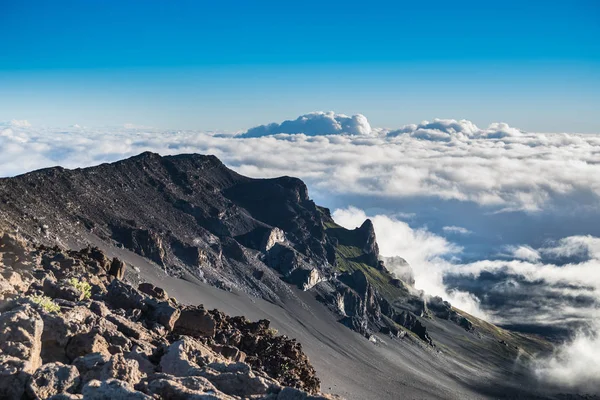 Krater wulkanu Haleakala, Maui, Hawaje Obrazy Stockowe bez tantiem