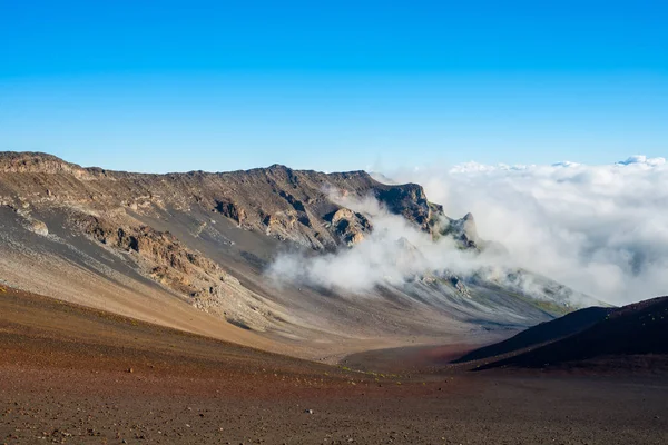 Krater wulkanu Haleakala, Maui, Hawaje Obrazek Stockowy