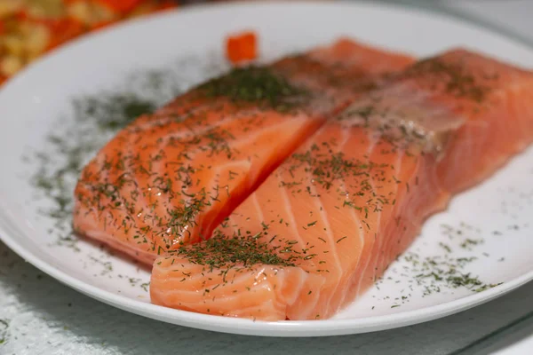 salmon dish