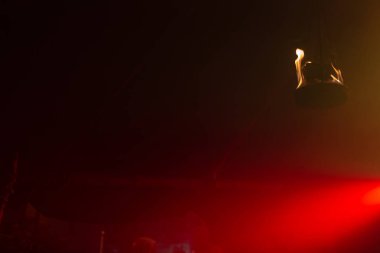 mum ışığı ortaçağ pazarında Almanca aralık ayında