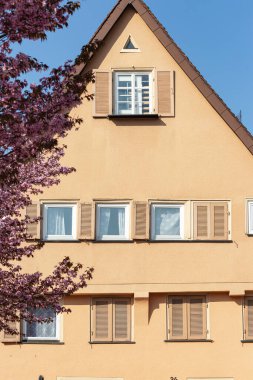 Güney Almanya 'daki tarihi yapı binalarının cepheleri