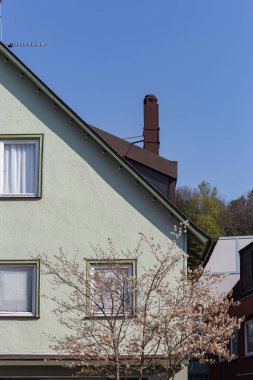 Güney Almanya 'daki tarihi yapı binalarının cepheleri