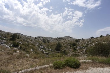 Biokovo Dağı'nın görünümü