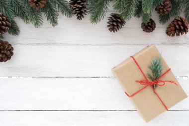 Noel arka plan dekorasyon ile