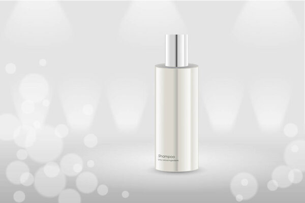 подсветка в перспективе с шампунем
