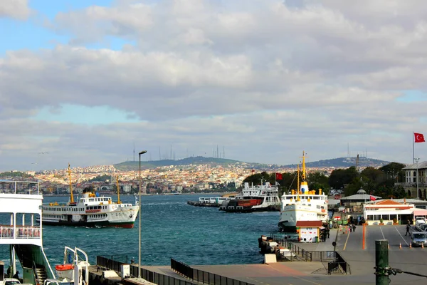 Belle vue sur la mer en Turquie — Photo