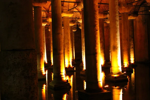 Columns in the Turkish Museum, Istanbul Stock Picture