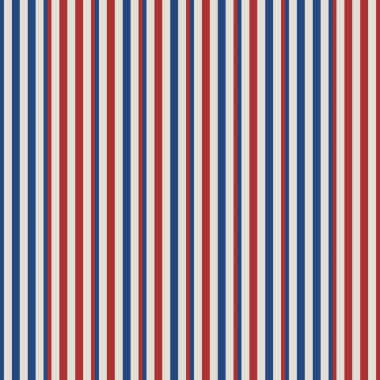 kumaş Retro ABD renk stil kesintisiz çizgili desen. Soyut vektör arka plan.