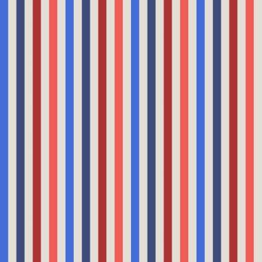 ABD colorstyle kırmızı ve mavi çizgili arka plan kapağı ve kumaş üzerinde