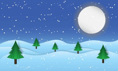 Noel tebrik kartı. Merry christmas yazı