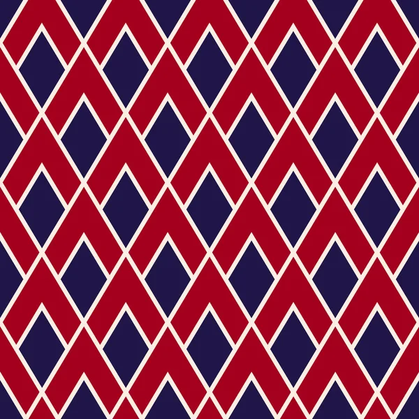Vector moderno sin costura geometría patrón triángulo, EE.UU. color abstracto fondo geométrico — Archivo Imágenes Vectoriales