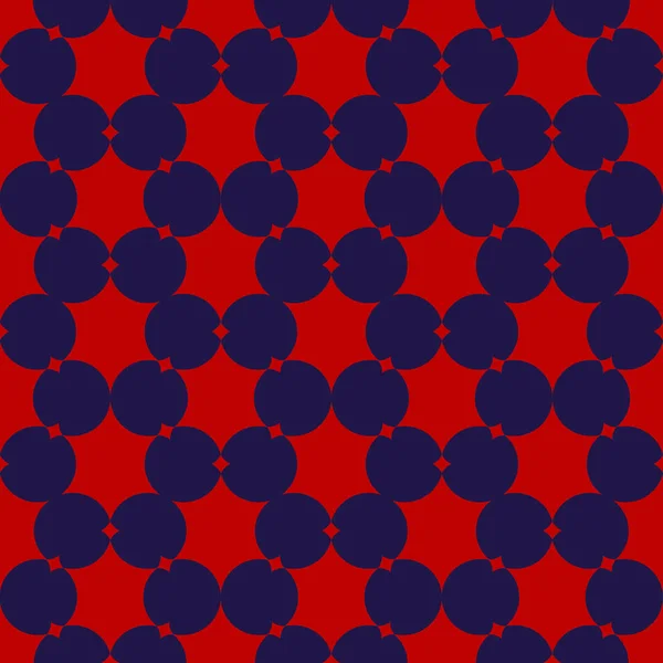 Bezproblémové kruh usa barevný styl květina tkanina vzor pozadí — Stockový vektor