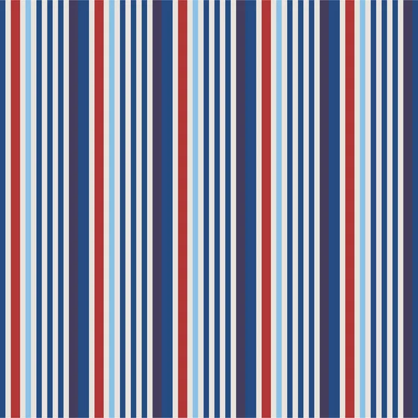 美国风格红色和蓝色条纹的背景色的封面上和织物 — 图库矢量图片