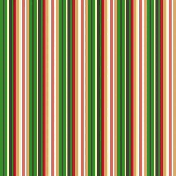 生地クリスマス色スタイルのシームレスなストライプ パターン。抽象的な — ストックベクタ