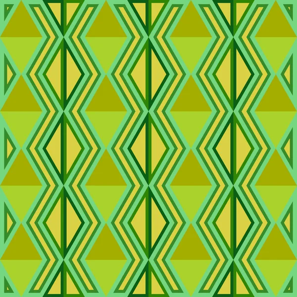 Patrón sin costura abstracto. Patrón sin costura con Triangles.green — Archivo Imágenes Vectoriales