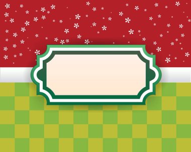 Noel tebrik kartı. Merry christmas yazı, vektör 