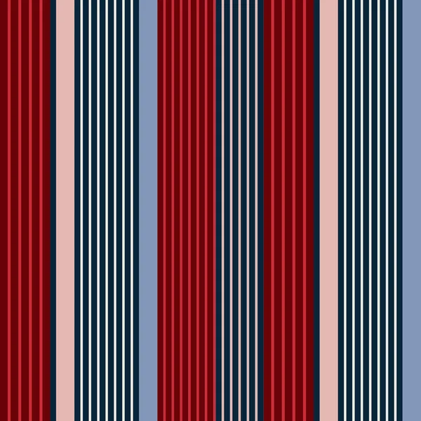 USA Retro fashion stijl naadloze strepen kleurenpatroon. Abstract — Stockvector