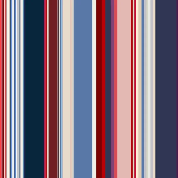 Χρώμα ΗΠΑ στυλ αδιάλειπτη ρίγες μοτίβο. Αφηρημένο διάνυσμα — Διανυσματικό Αρχείο
