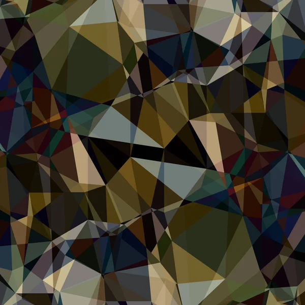 Triângulo abstrato fundo em mosaico — Vetor de Stock