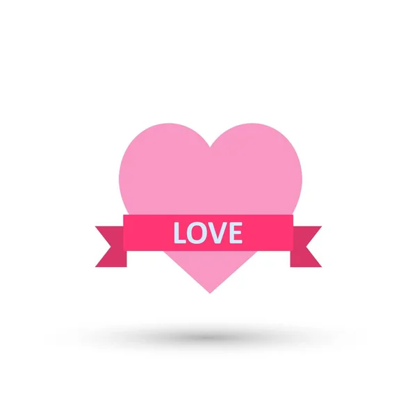 Heart Icon. Love symbol. — Stock Vector