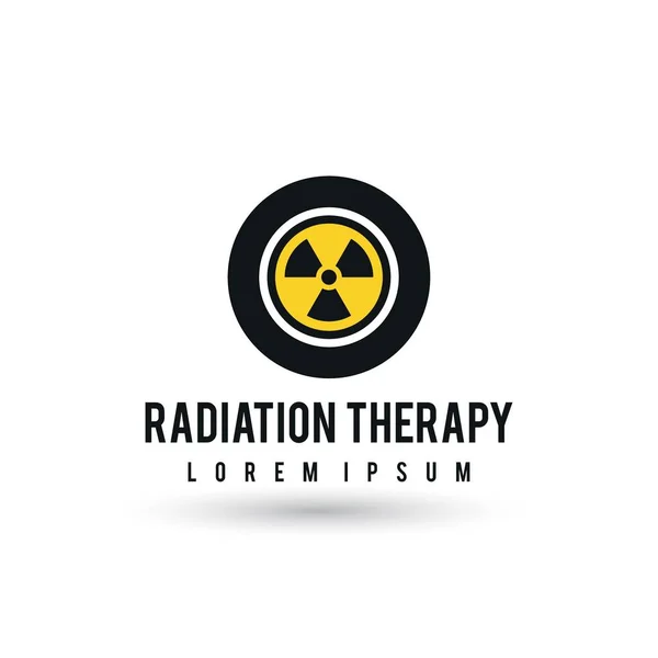 Radyasyon tedavisi tıbbi logosu