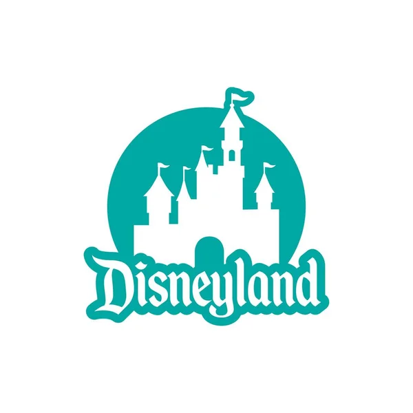 Banner de cinta Disneyland — Vector de stock