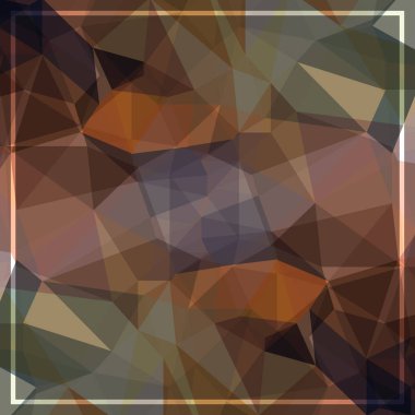 soyut üçgen mozaik arka plan