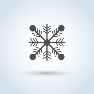 kar tanesi simgesi simgesi