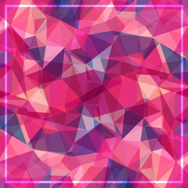 soyut üçgen mozaik arka plan