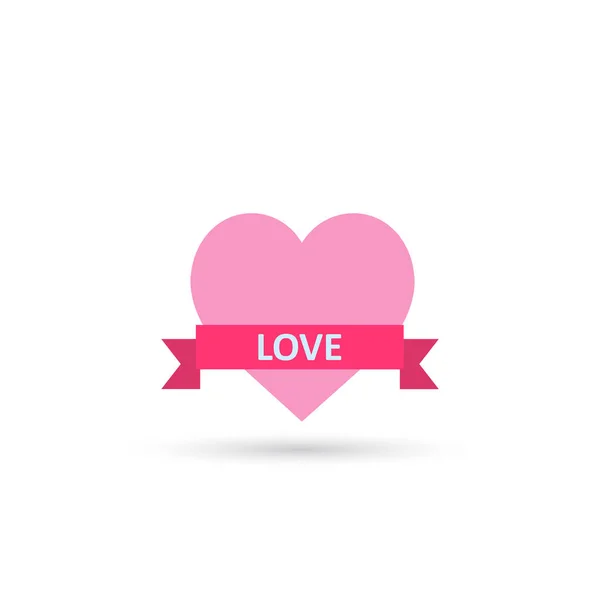 Heart Icon. Love symbol. — Stock Vector