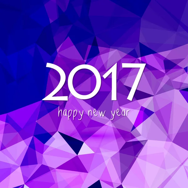Happy new year 2017 — Stock Vector